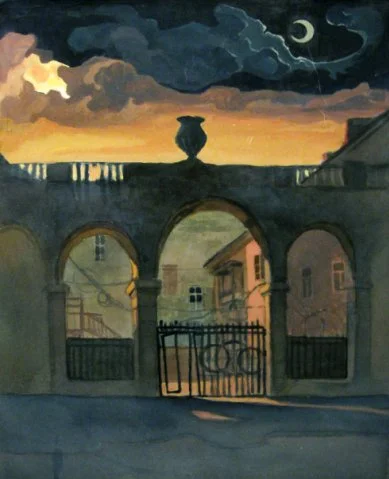 Г. Кабаченко. «Тираспольська». 2010. Папір, акварель