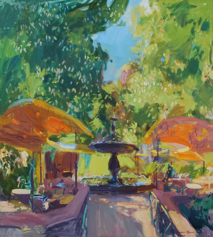 О. Свіжак. «У тiнi Золотих ворiт». 2019. Полотно, олія